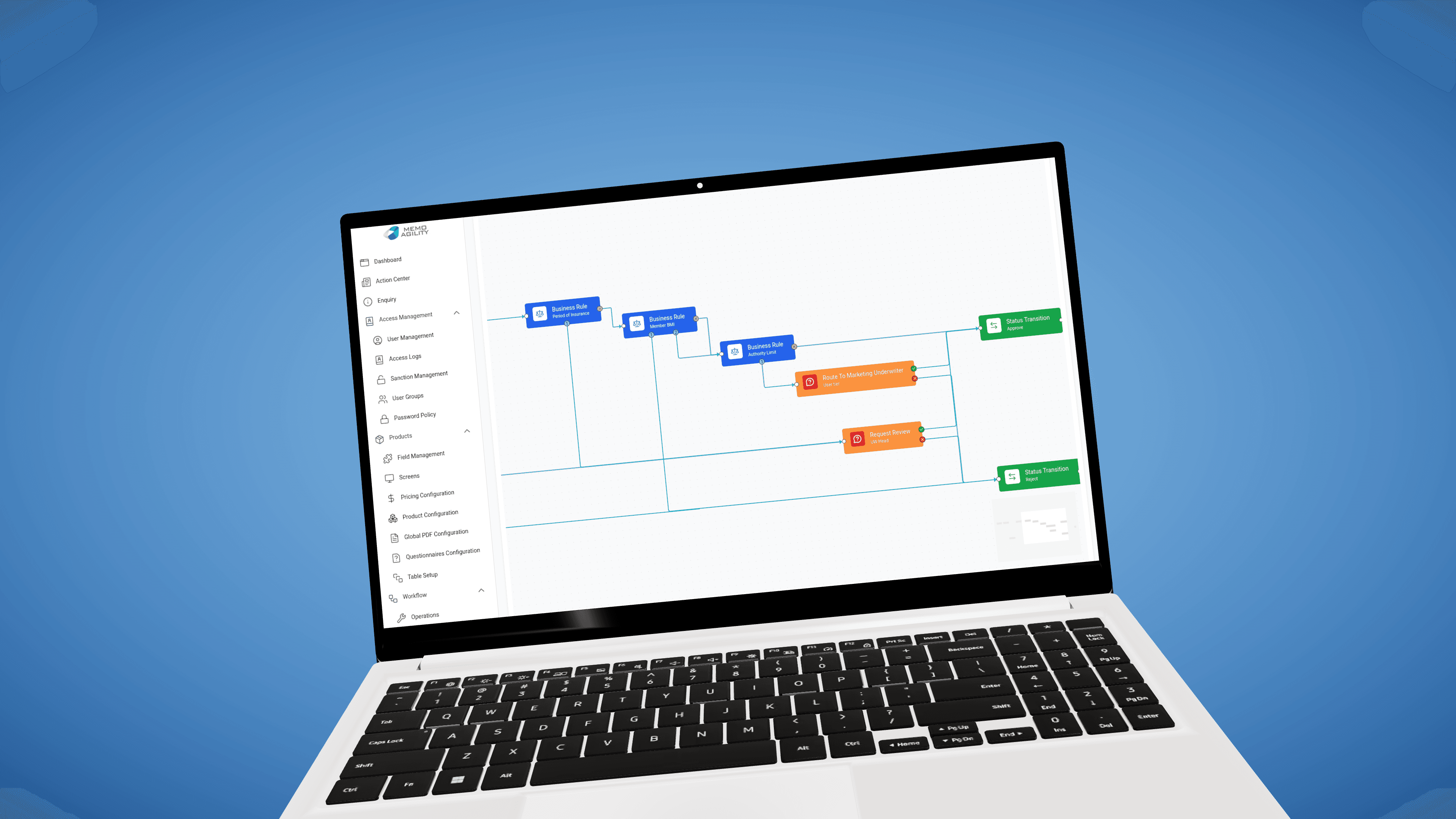 Product interface work